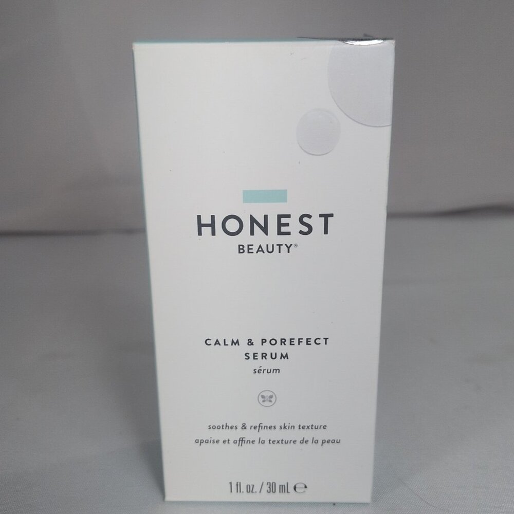 Honest Beauty Calm & Porefect Serum NEW 1 fl oz 30 ml Phyto-blend Amino Acid